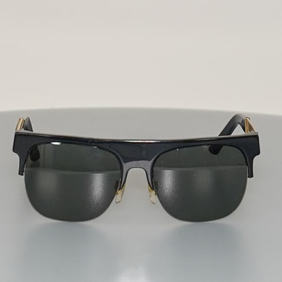 Retrosuperfuture Flat Top Black Sunglasses - Made in Italy - Picture 4 of 6